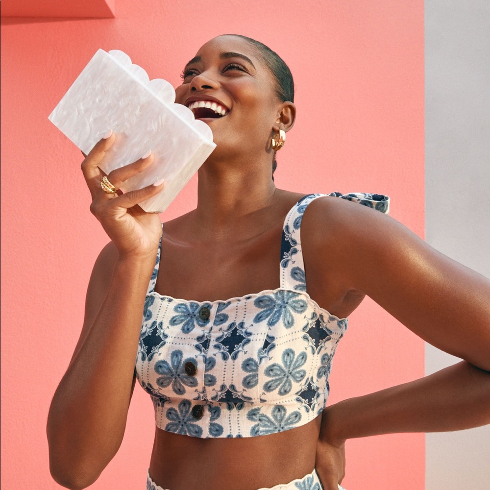 NWT Target Agua Bendita Collab Crop Top